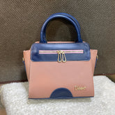 FRONT ZIPPER HAND BAG