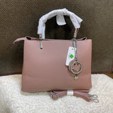 T PINK SOFT LEATHER BAG