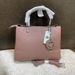 T PINK SOFT LEATHER BAG