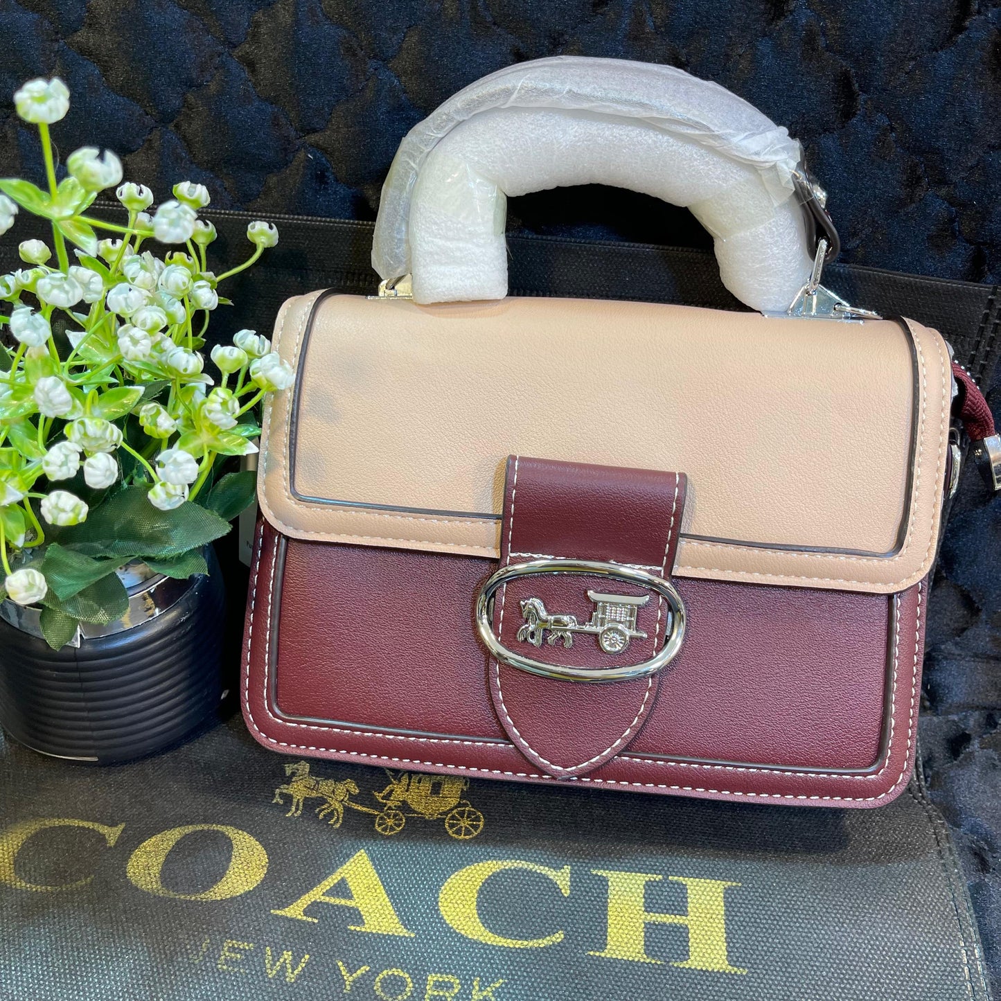 COACH IMPORTED CROSS BODY BAG