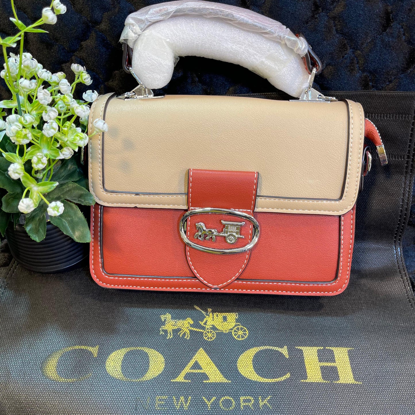 COACH IMPORTED CROSS BODY BAG